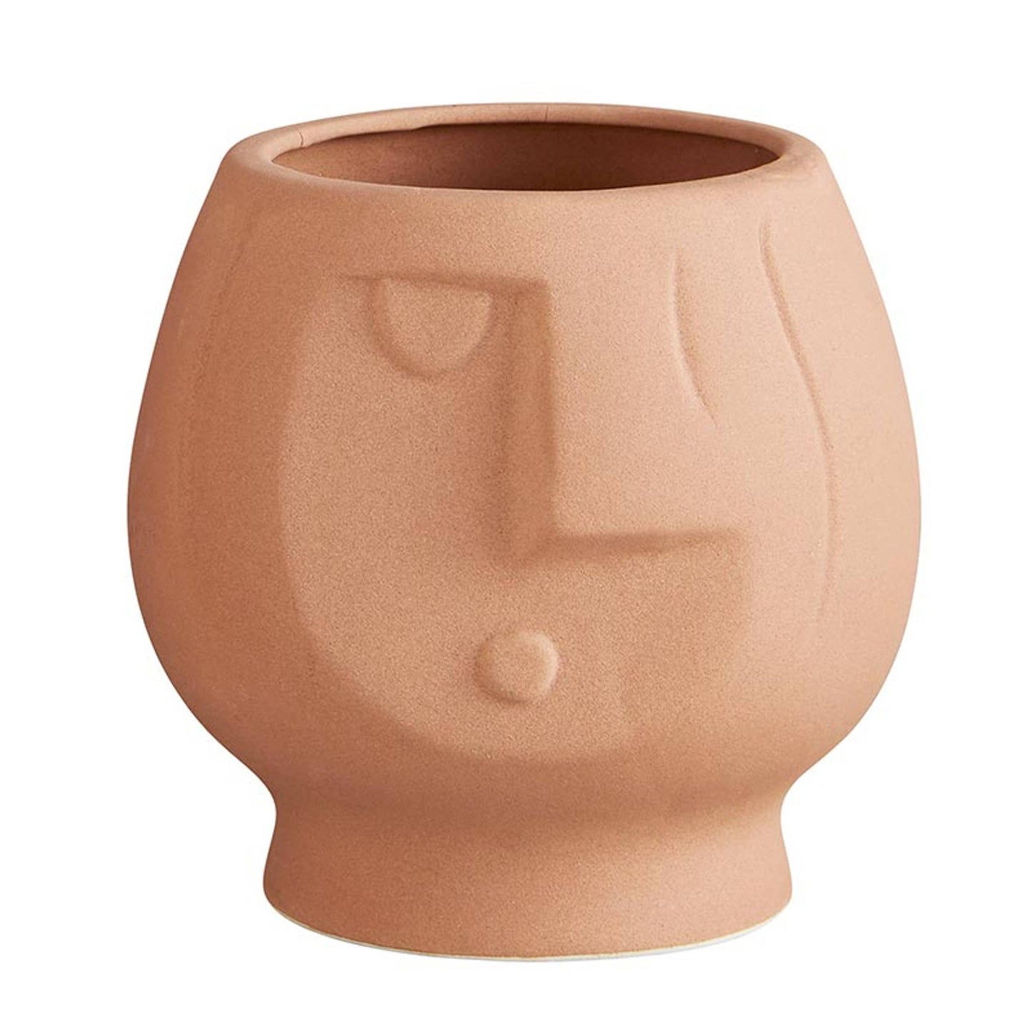 Ceramic Round Face Pot