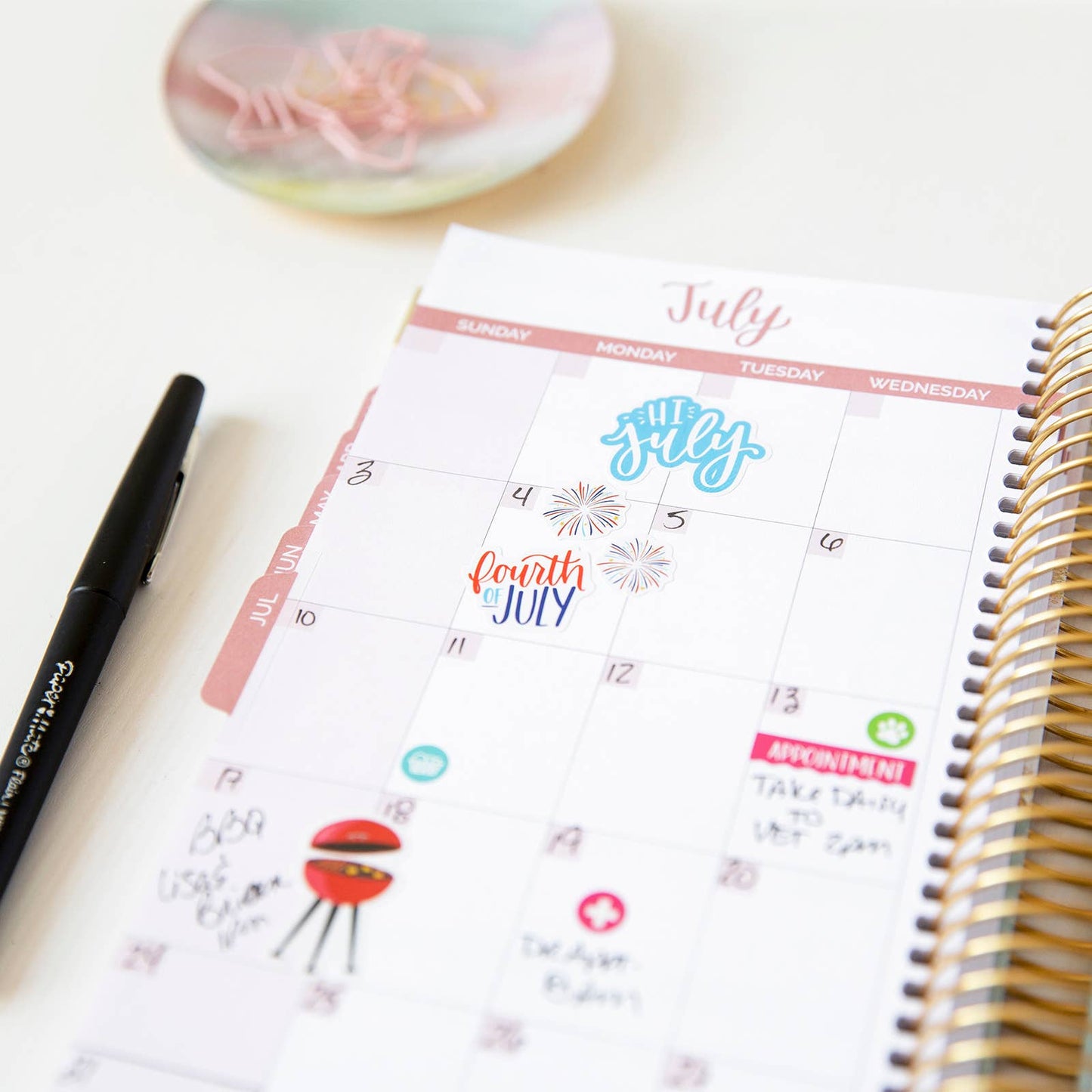 Undated Daily To Do List Planner & Calendar
